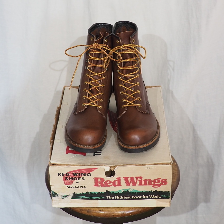 古靴 レッドウィング 957 プレーントゥ ブーツ: BRYWB