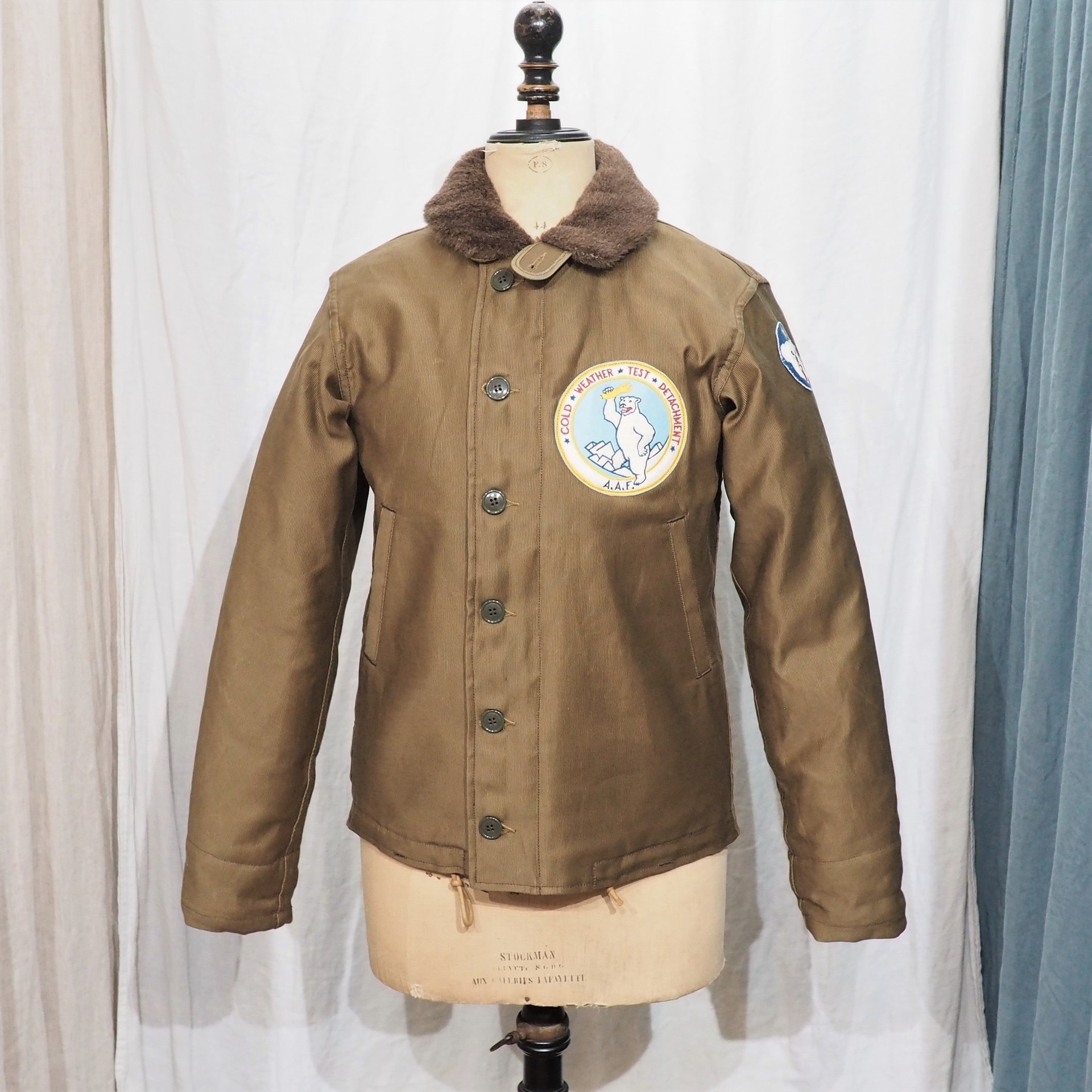 フリーホイーラーズ TYPE N-1 デッキ ジャケット ”U.S.ARMY CWTD