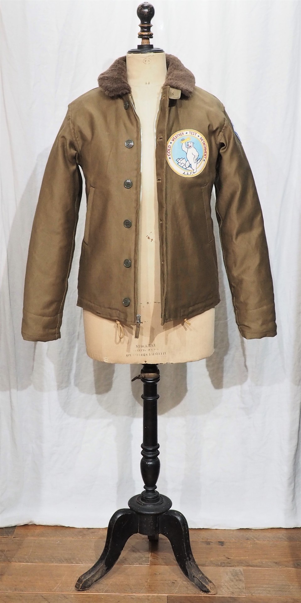 フリーホイーラーズ TYPE N-1 デッキ ジャケット ”U.S.ARMY CWTD LADD