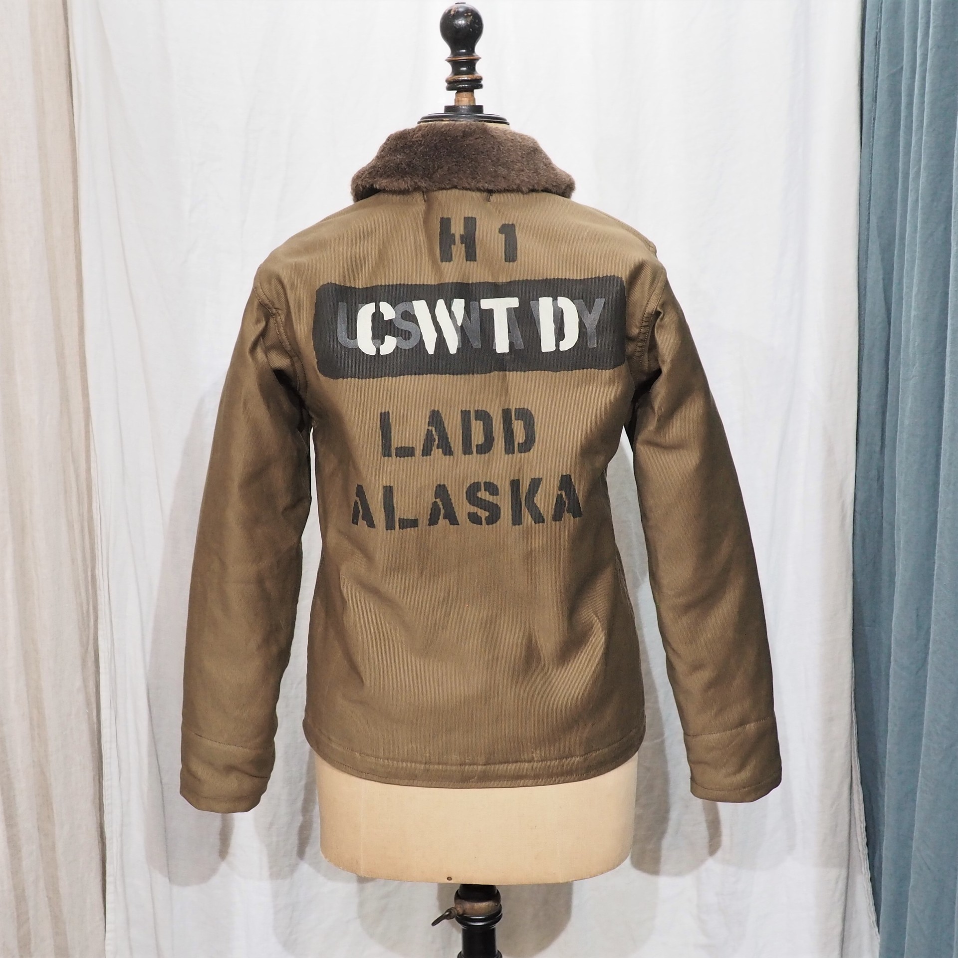 フリーホイーラーズ TYPE N-1 デッキ ジャケット ”U.S.ARMY CWTD LADD