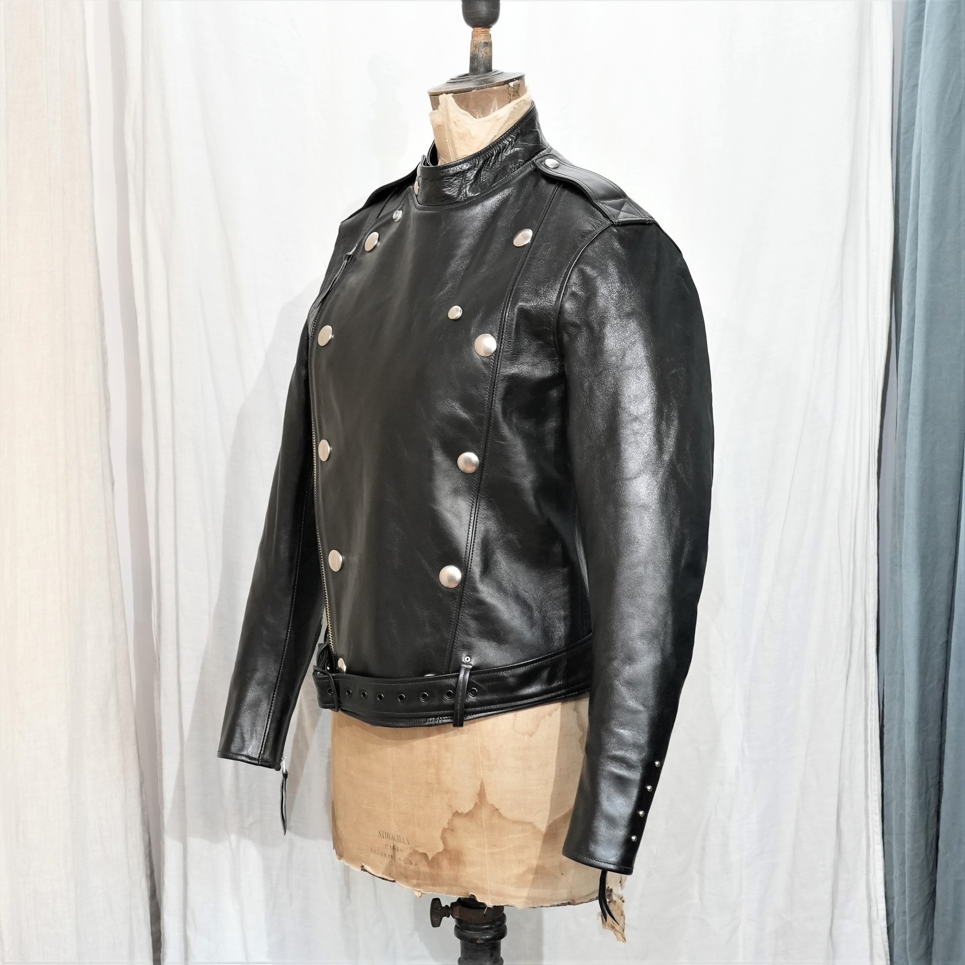 希少　ボネーラ×流経大柏　支給品　2way ジャケット　XL ワイドスリーブノーカラージャケット(S NAVY): アウター │ ETRE